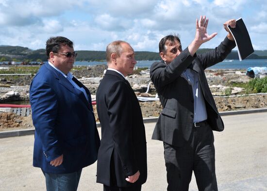 Vladimir Putin's visit to Primorye Territory. Day 3