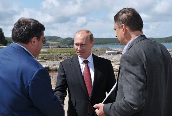 Vladimir Putin's visit to Primorye Territory. Day 3