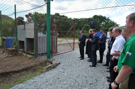 Vladimir Putin's visit to Primorye Territory. Day 3