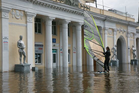 Flooding in Khabarovsk