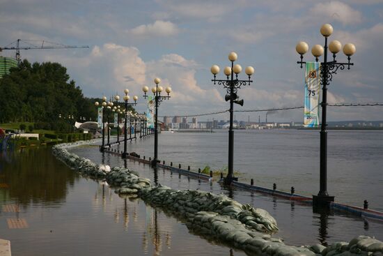 Flooding in Khabarovsk