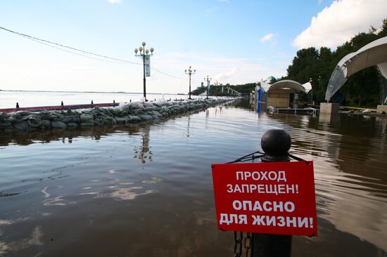 Flooding in Khabarovsk