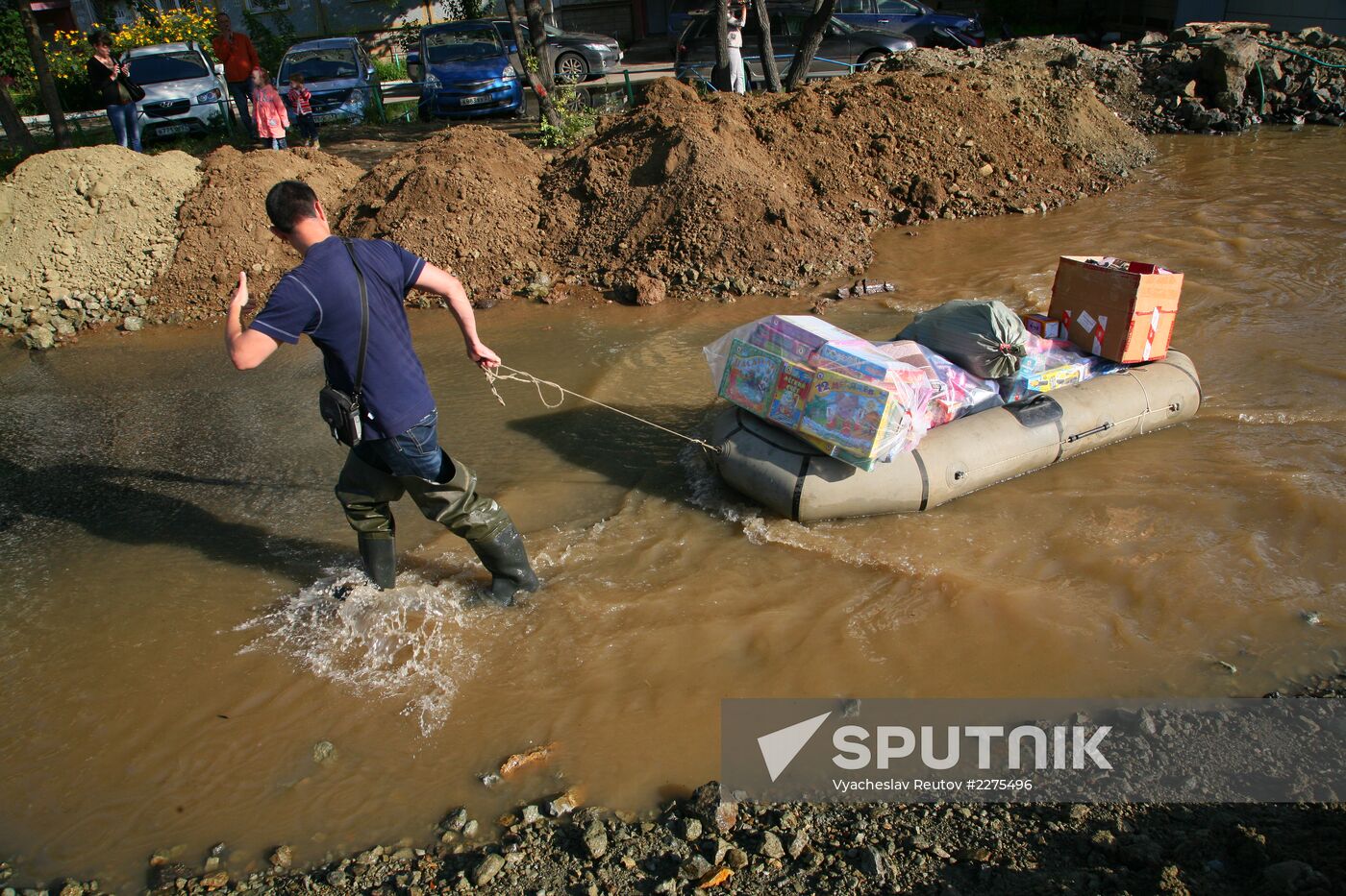 Flooding in Khabarovsk