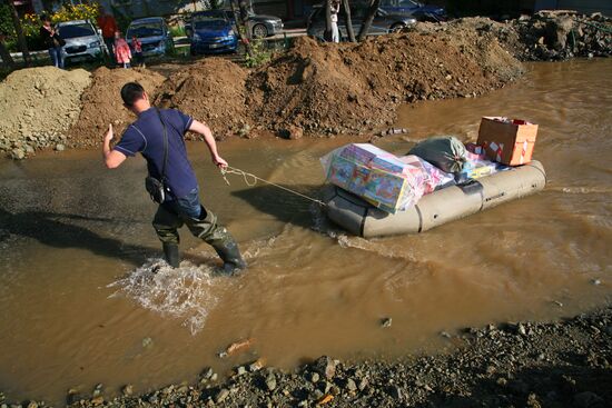 Flooding in Khabarovsk