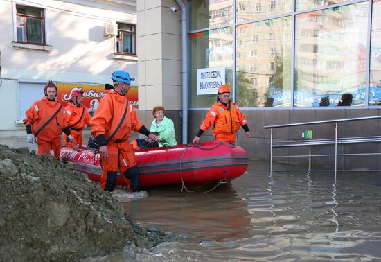 Flooding in Khabarovsk