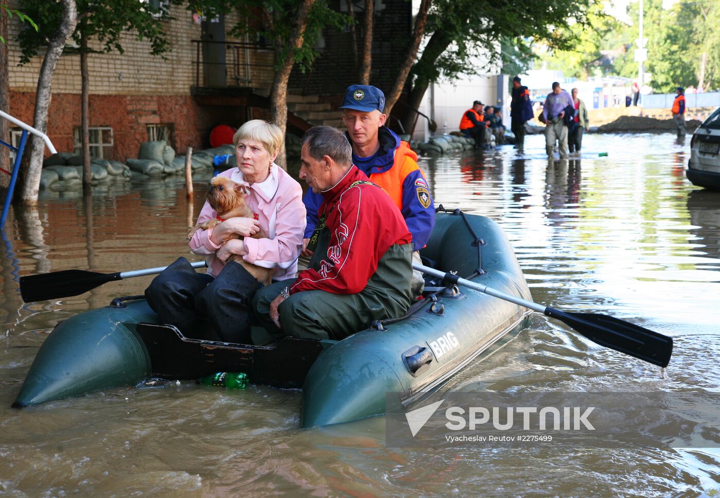 Flooding in Khabarovsk