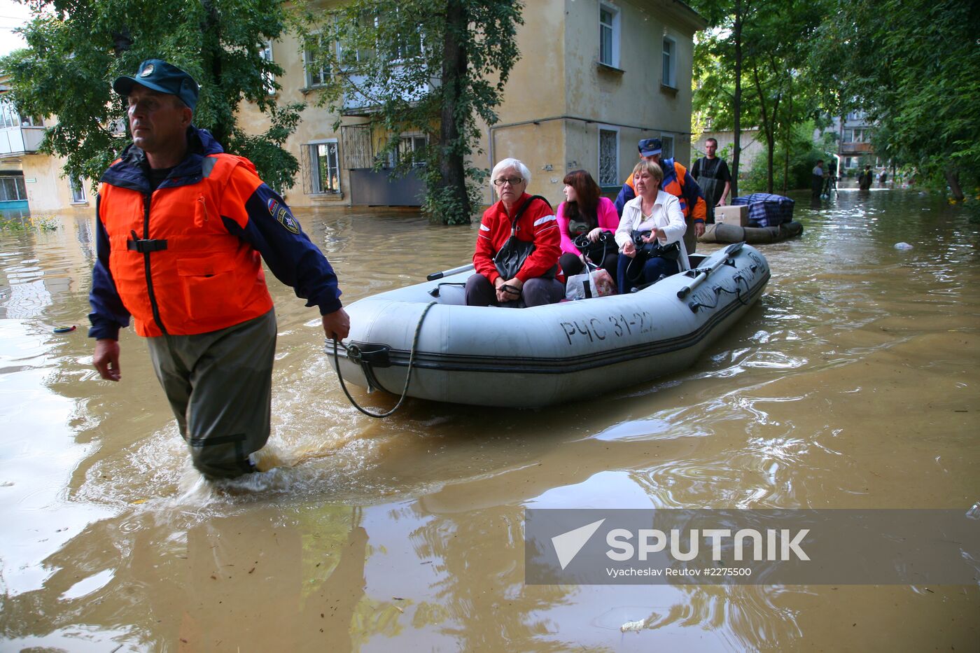 Flooding in Khabarovsk