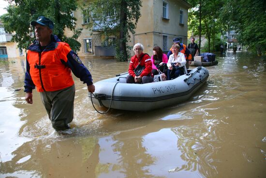 Flooding in Khabarovsk