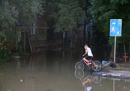 Flooding in Khabarovsk