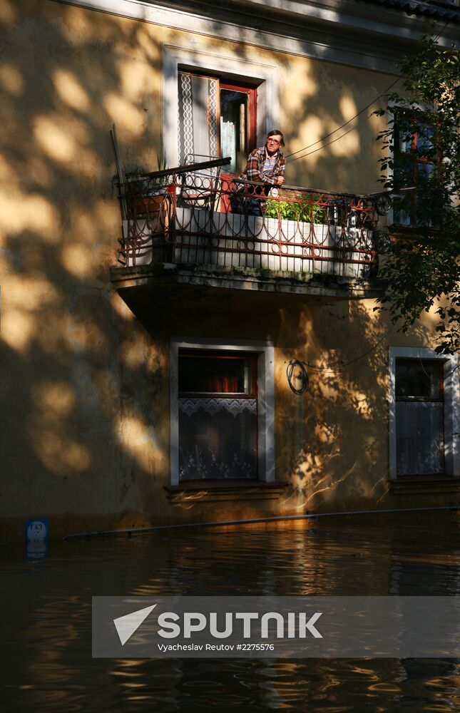 Flooding in Khabarovsk