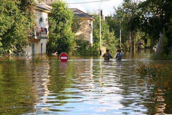 Flooding in Khabarovsk