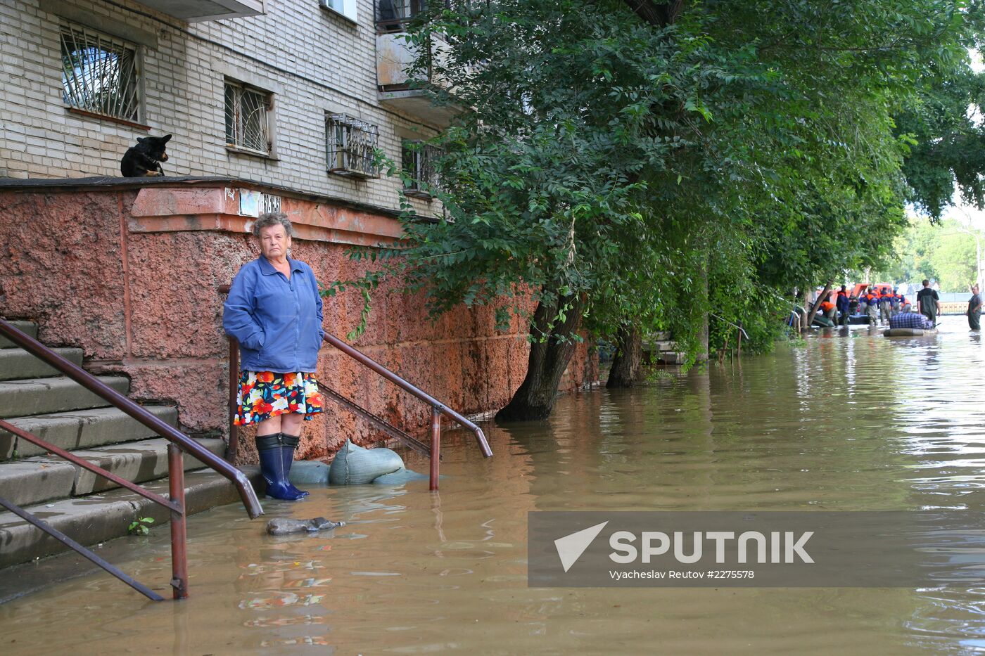 Flooding in Khabarovsk