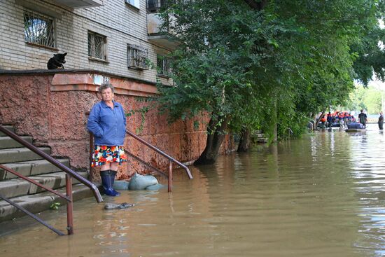 Flooding in Khabarovsk