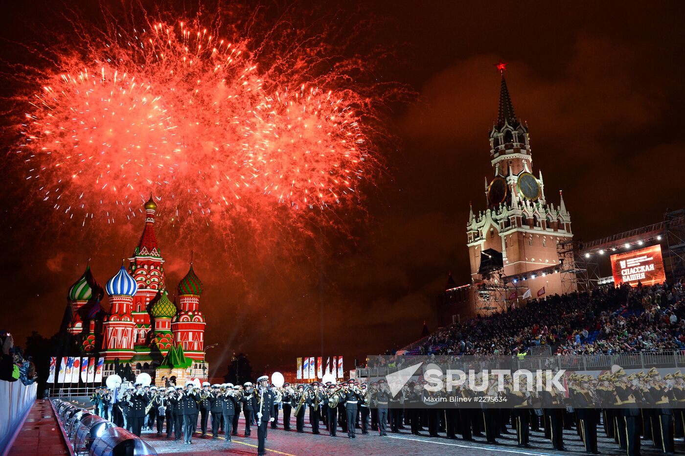 Spasskaya Tower Festival opens in Moscow