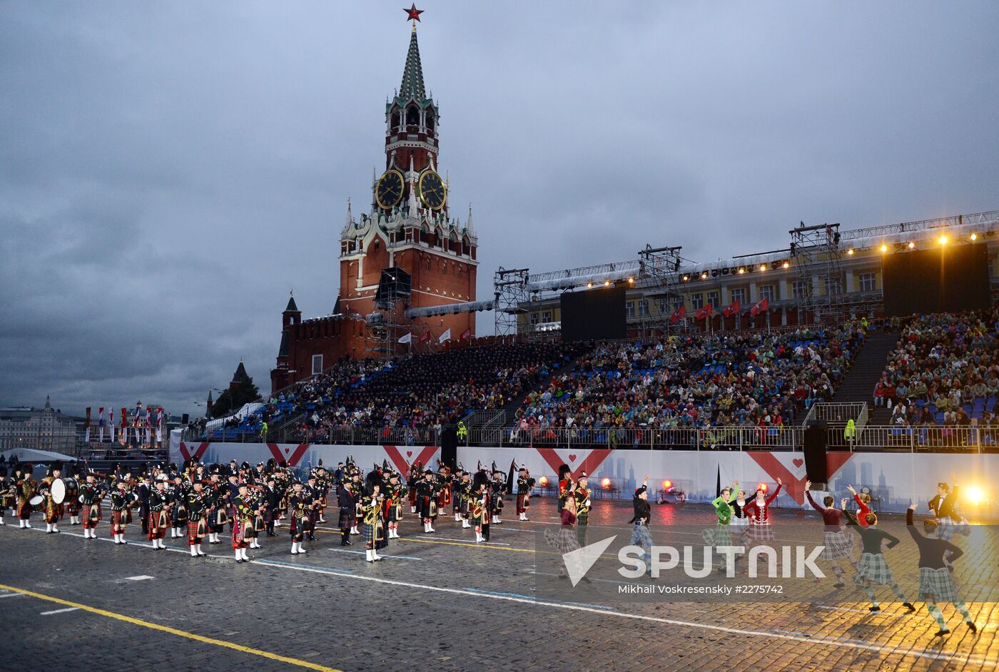 Spasskaya Tower Festival opens in Moscow