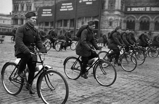 Bicycle battalion of Central School of Military Dog Breeding
