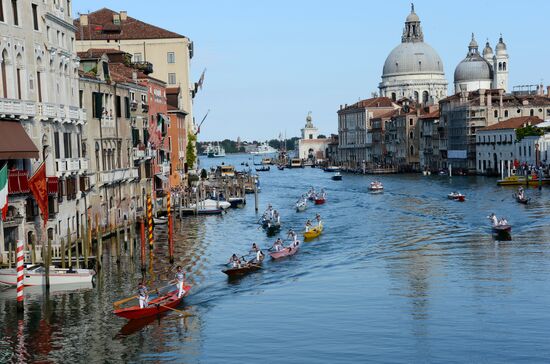 Regata Storica festival in Venice