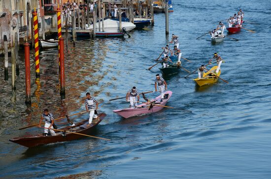 Regata Storica festival in Venice