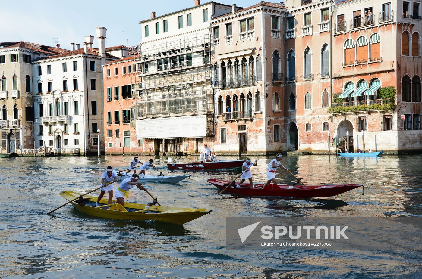 Regata Storica festival in Venice