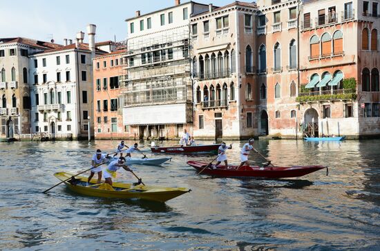 Regata Storica festival in Venice
