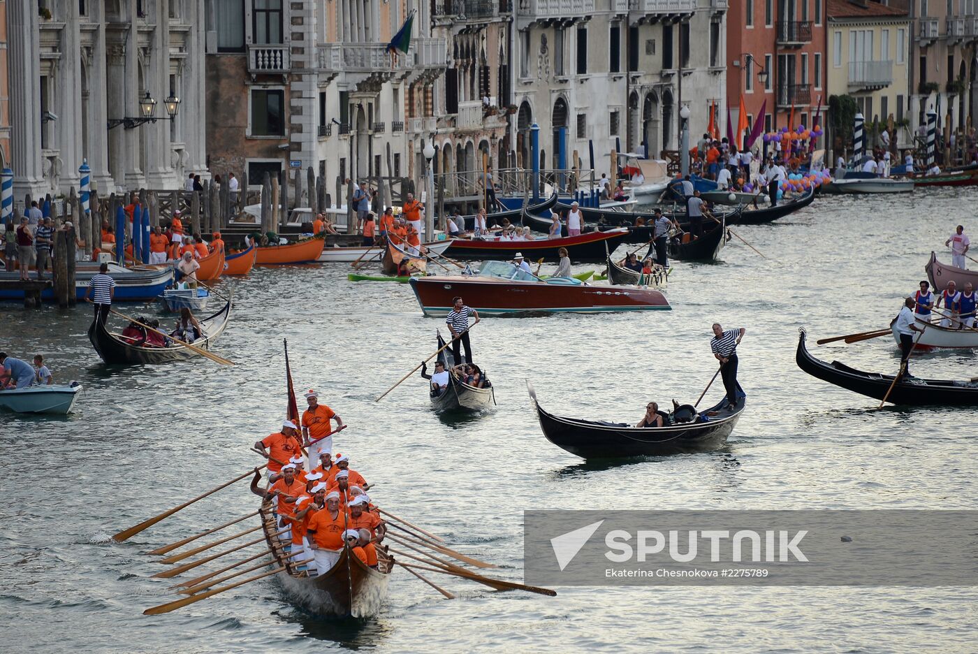 Regata Storica festival in Venice