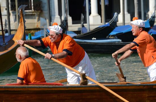 Regata Storica festival in Venice