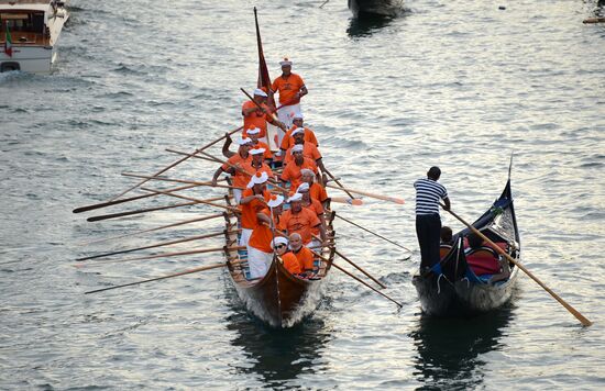Regata Storica festival in Venice