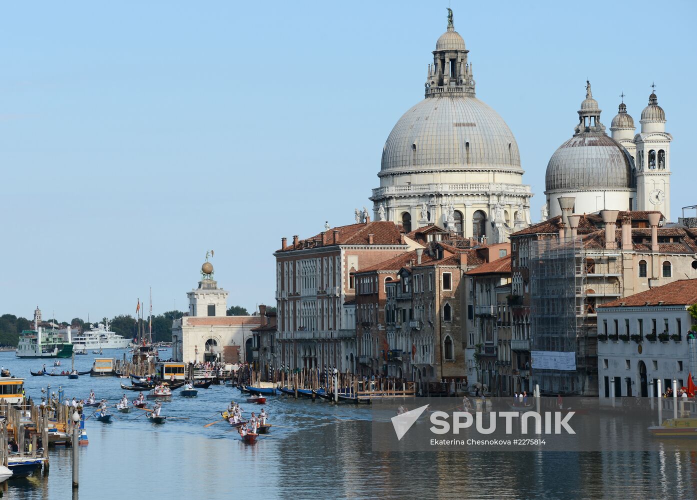 Regata Storica festival in Venice
