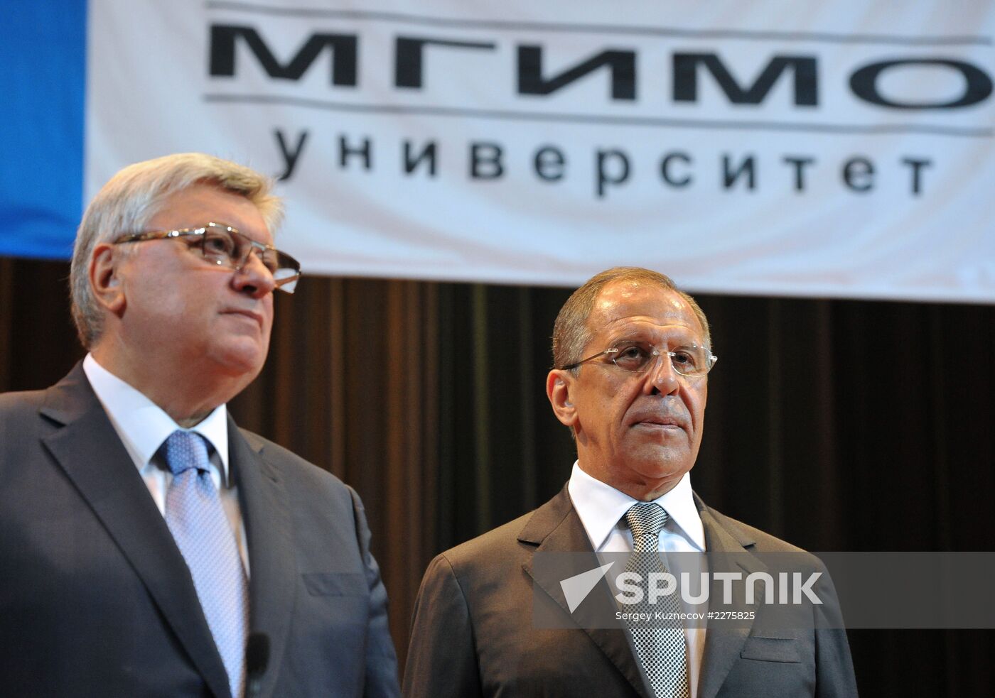 Sergei Lavrov meets with students and teachers of MGIMO