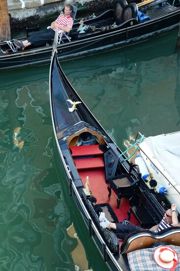Regata Storica festival in Venice