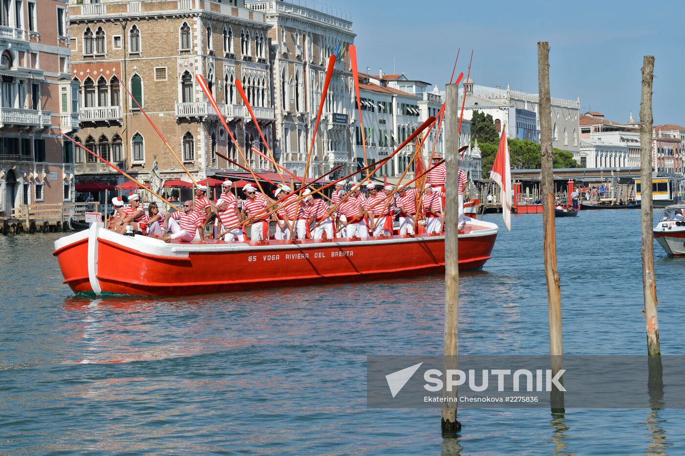 Regata Storica festival in Venice