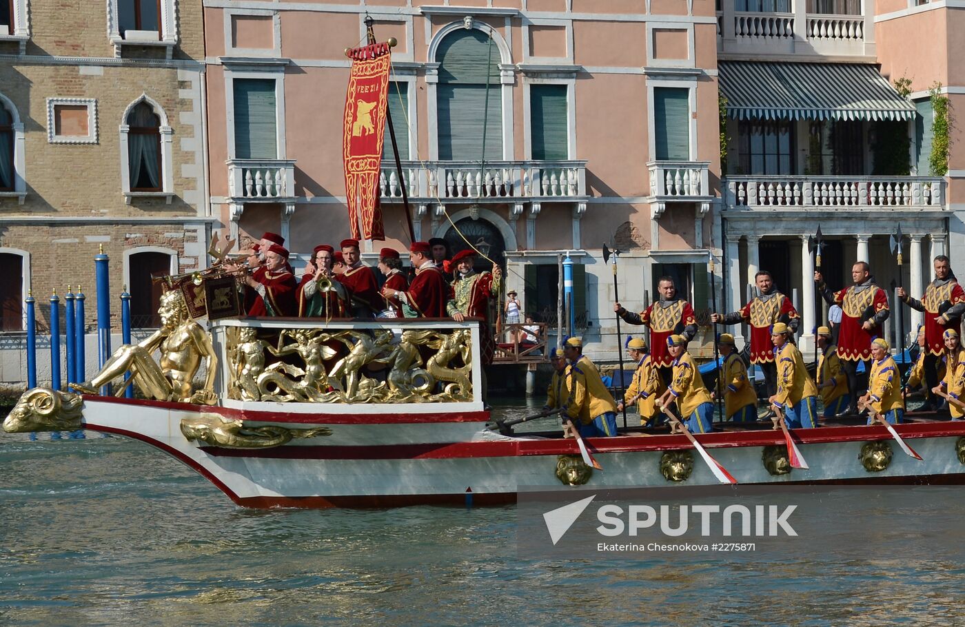 Regata Storica festival in Venice