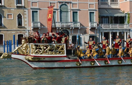 Regata Storica festival in Venice