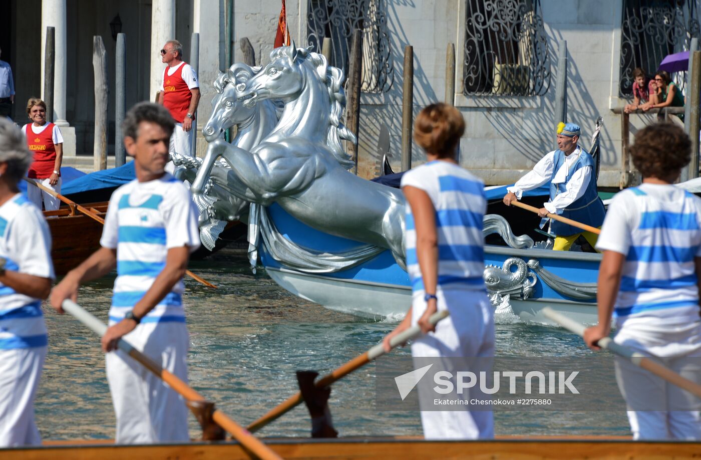 Regata Storica festival in Venice