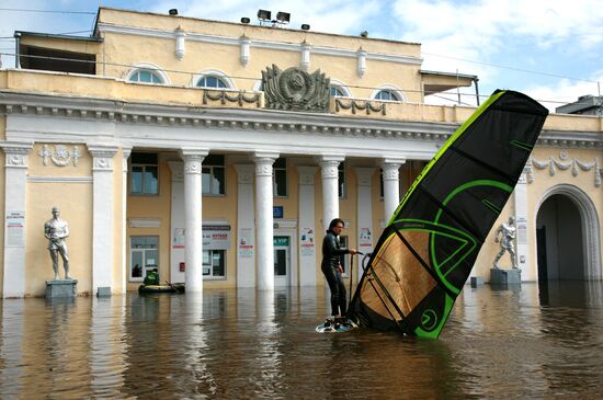 Flooding in Khabarovsk