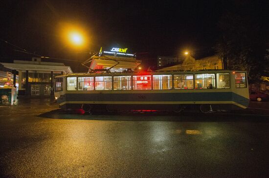 Moscow launches night public transport service