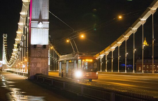 Moscow launches night public transport service