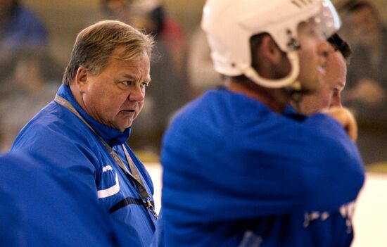 Hockey. Traning session of Hockey Club Admiral