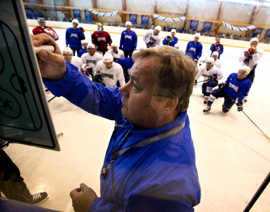 Hockey. Traning session of Hockey Club Admiral