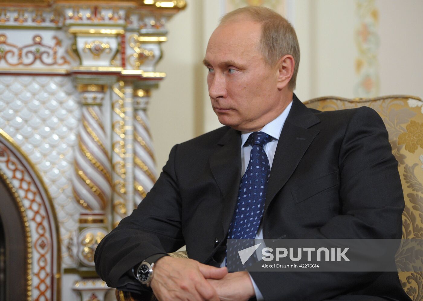 Vladimir Putin meets with Serge Sargsyan