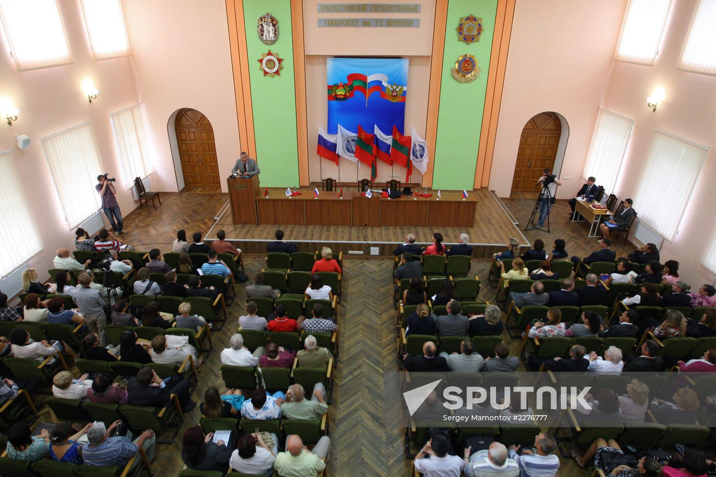 Dmitry Rogozin visits Moldavia