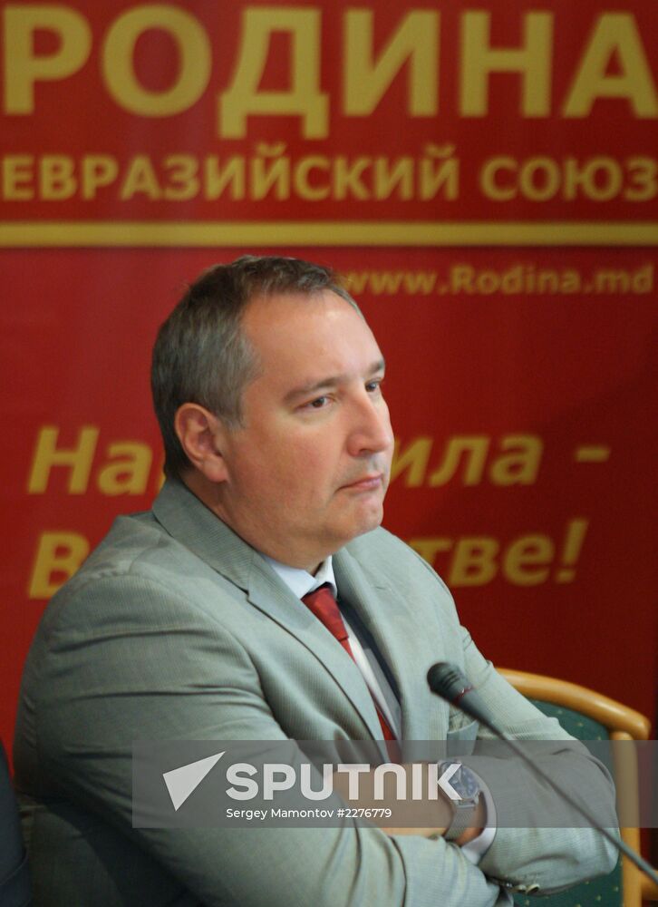 Dmitry Rogozin visits Moldavia