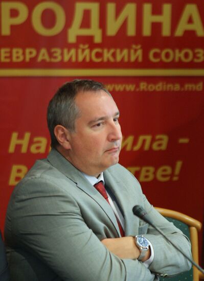 Dmitry Rogozin visits Moldavia
