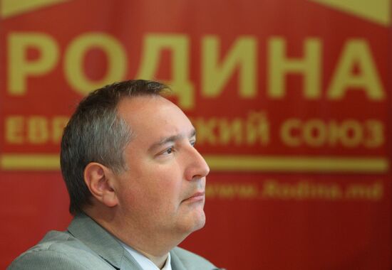 Dmitry Rogozin visits Moldavia