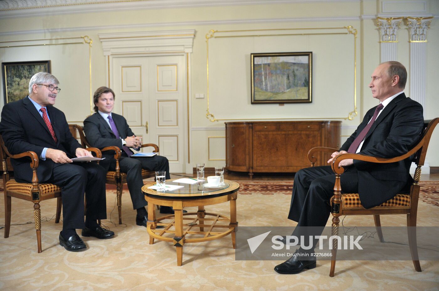 Vladimir Putin in interview with Channel 1 and Associated Press