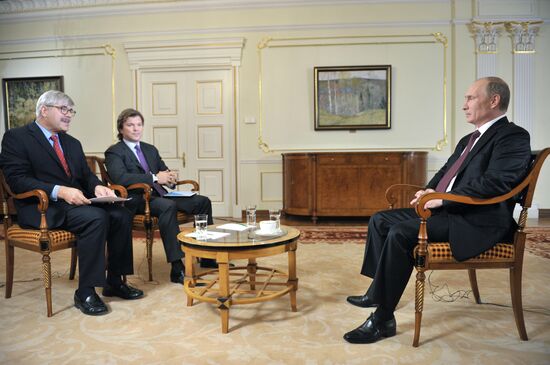 Vladimir Putin in interview with Channel 1 and Associated Press