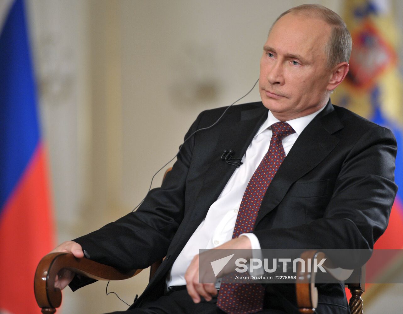 Vladimir Putin in interview with Channel 1 and Associated Press