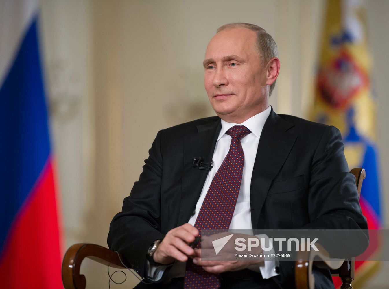 Vladimir Putin in interview with Channel 1 and Associated Press