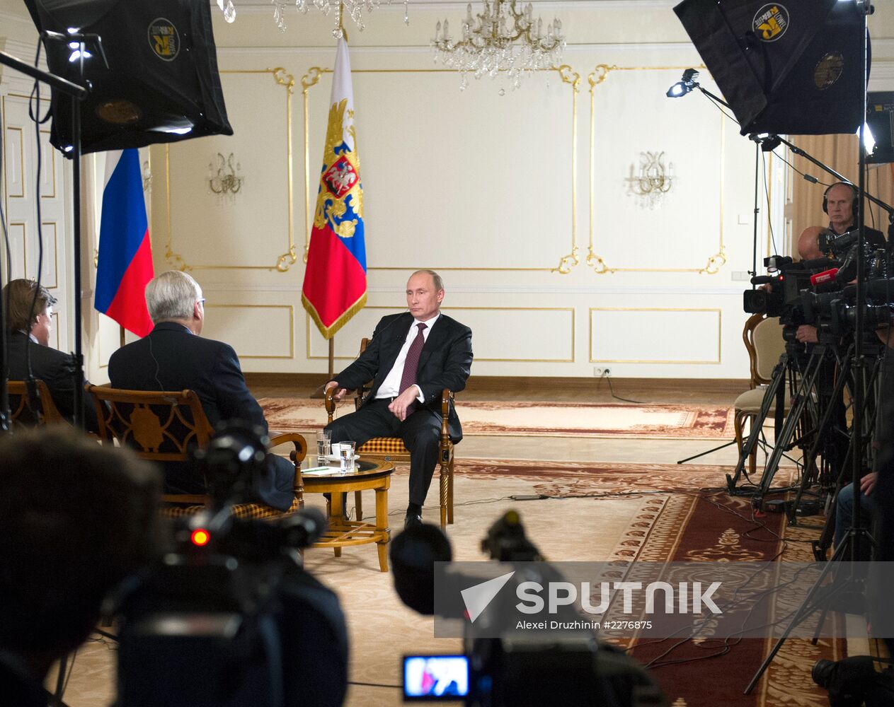 Vladimir Putin in interview with Channel 1 and Associated Press