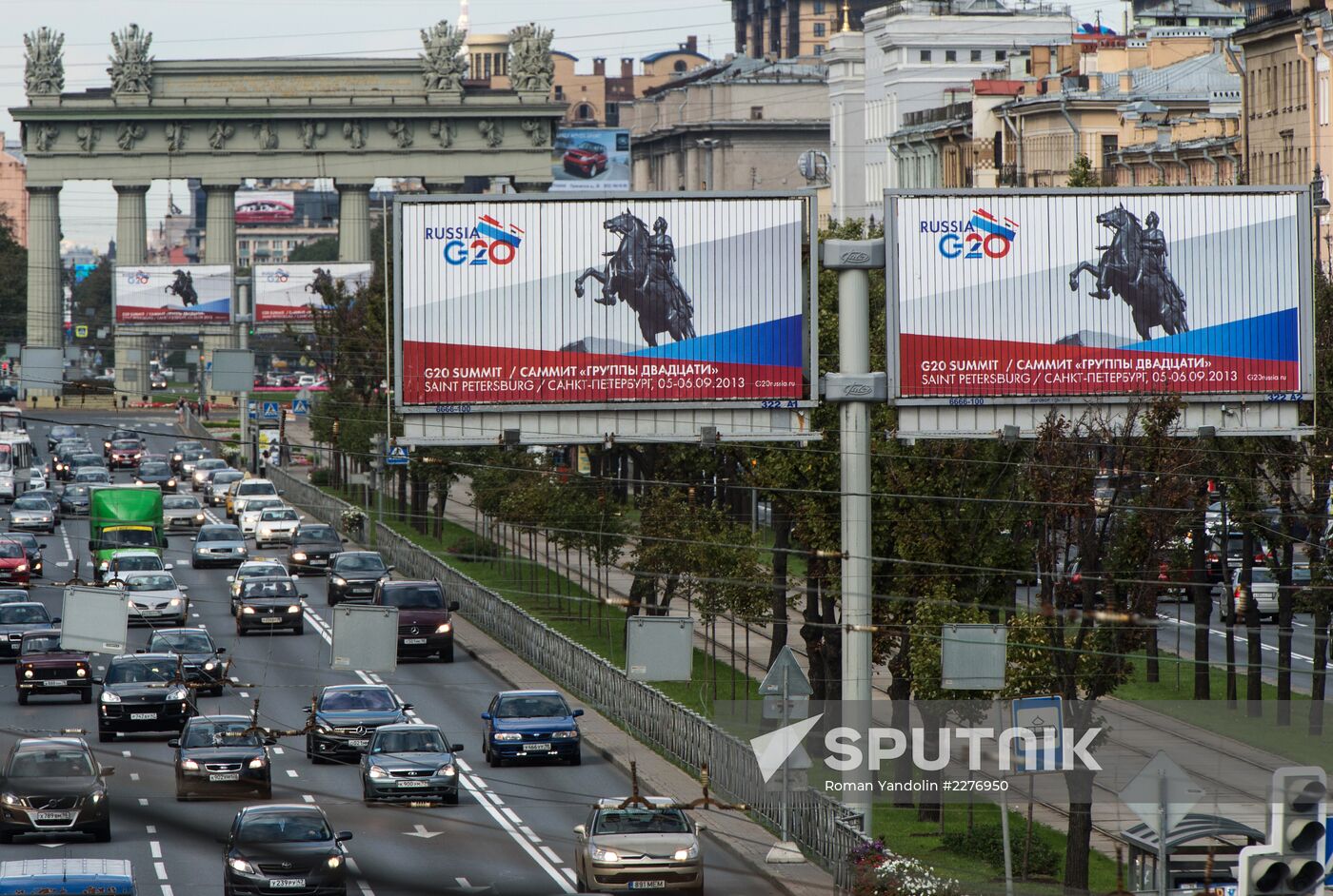 St. Petersburg ahead of G20 Summit